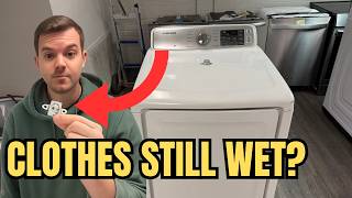 Samsung Dryer Not Drying Clothes — Easy Fix