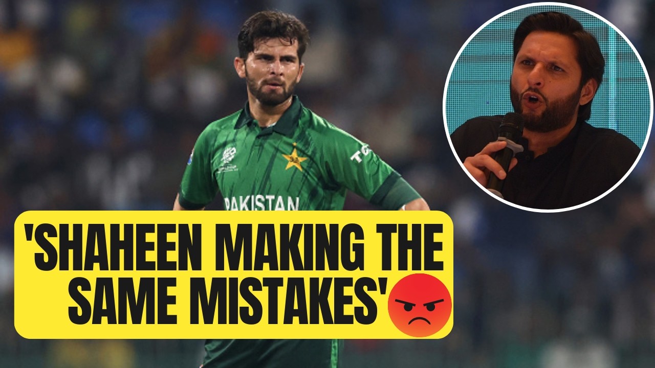 Shahid Afridi slams son-in-law Shaheen AGAIN after T20 World Cup exit |Sports Today