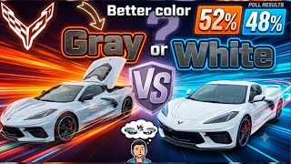 I LOVE My Ceramic Matrix Gray C8 CORVETTE 