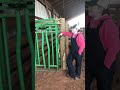 How to open a head gate