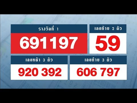 ตรวจหวย