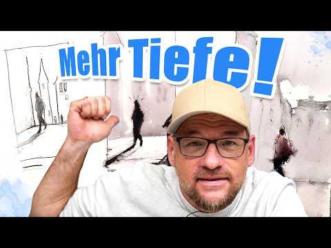 3 tips for simple backgrounds in urban sketching! with GRIS