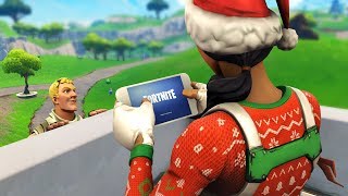 I tried Fortnite mobile for the first time...