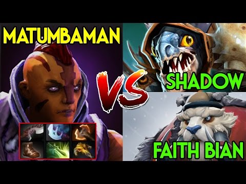 Matumbaman DOTA 2 [Anti Mage] VS Stack Shadow & Faith_Bian