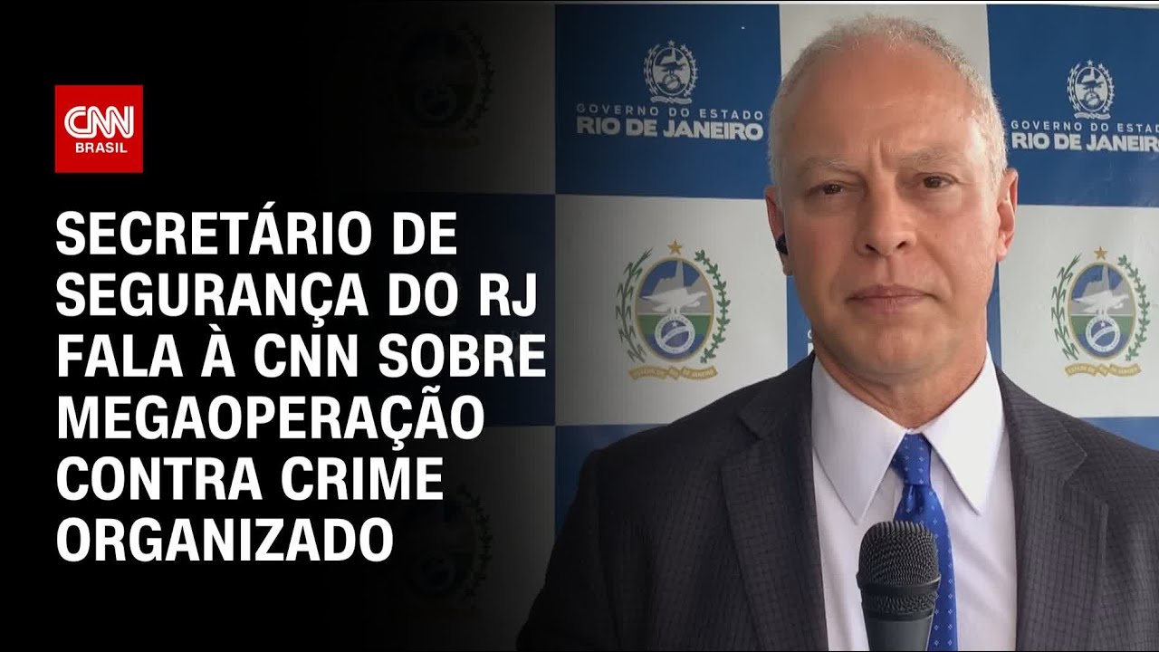 Secretário de segurança do RJ fala à CNN sobre megaoperação contra crime organizado | BASTIDORES CNN
