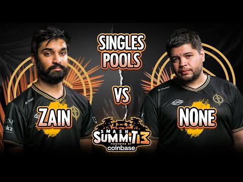 Zain vs n0ne - Singles Pools: Group A - Smash Summit 13 | Marth vs Captain Falcon