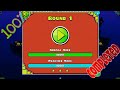 Geometry dash World Round 1 level Full Completed