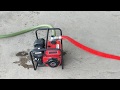 Powerful Pump with Gas Engine Starts on The First Pull and Moves A Ton of Water! by Connor Cruz