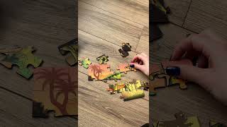 Дерев’яний пазл «Динозаври 4в1»