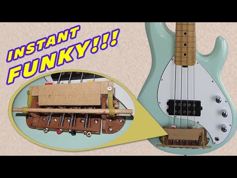 Making the Funkalizer 2.0 for the Cyber Bass (Part IV) – Anjuda Guitars #13
