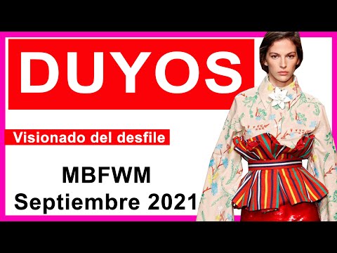 MBFWM  DUYOS Septiembre 2021