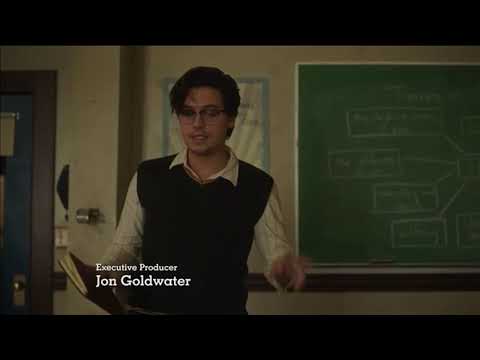 Riverdale 5x08 Jughead Class Teaches Literature and he see ghost of Mable aka the Moth Men.