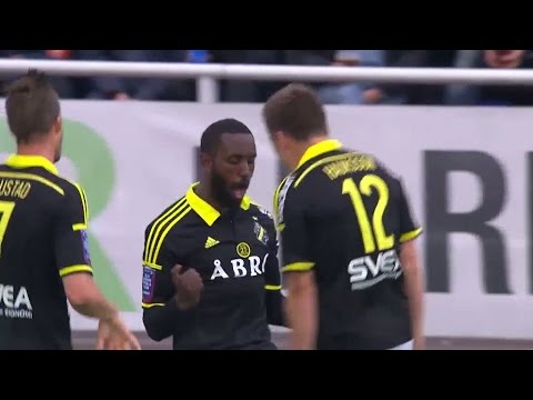 Suverän förstatouch när Goitom går upp i skytteligaledning - TV4 Sport