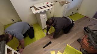 Installing SmartCore Andover Oak Vinyl Plank Flooring & LVP Underlayment