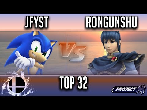 Jfyst (Sonic) vs Rongunshu (Marth) - Smash 'N' Splash 4 PM Winners Quarters
