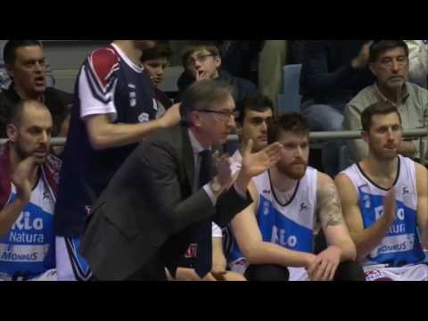 BC "Obradoiro" 90 vs 83 BC "Real". Game highlights. 18/03/2017