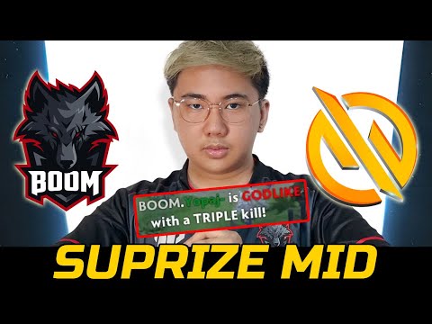 BOOM VS MG TRUST GAME 1 - YOPAJ GODLIKE SUPRIZE MID BTS PRO SERIES SEASON 9 SEA PLAYOFFS