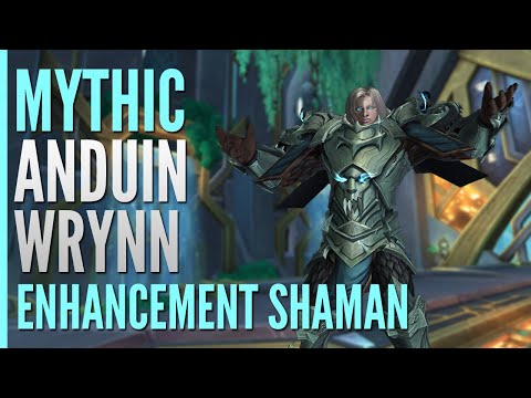 Mythic Anduin Wrynn First Kill | Enhancement Shaman PoV | Rain on Stormreaver