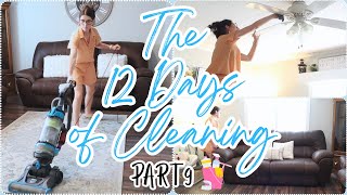 12 DAYS OF CLEANING | SPRING CLEANING | PART 9 | CLEANING, ORGANIZING, & DECLUTTERING MOTIVATION
