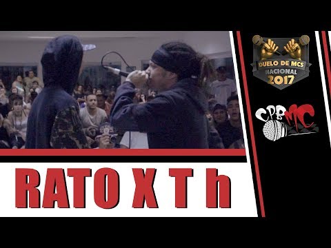 🎤 T h x Rato | Semifinal | #CPBMC2017 | Seletiva SP Duelo de MCs Nacional | CPBMC🎤