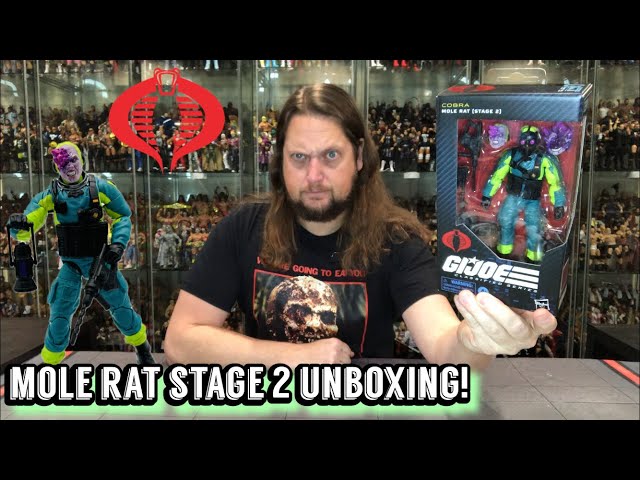 Vídeo relacionado con G.I. Joe Classified Series 190, Mole Rat (Stage 2), Figura de acción