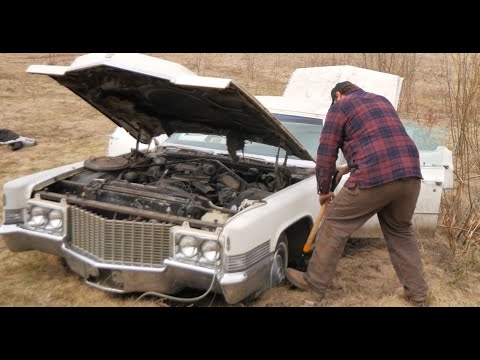 ABANDONED Cadillac DeVille will it run after 20 years and DRIVE HOME? - Vice Grip Garage EP70