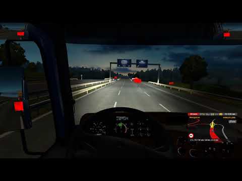 EURO TRUCK SIMULATOR 2 MERCEDES BENZ MP1 GAMEPLAY