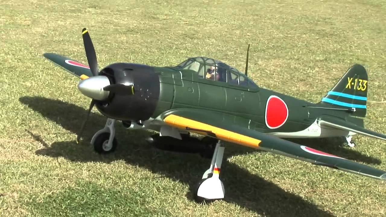 RC lietadlo A6M Zero V2 (Baby WB) M1