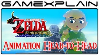 Zelda: Wind Waker HD vs. GCN - Animation Head-to-Head Comparison Video