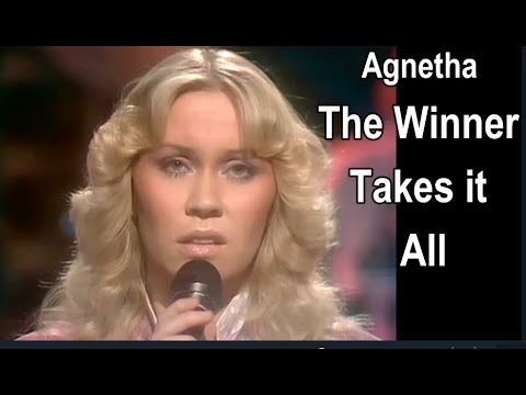 ABBA  The Winner Takes it All  -  Agnethas Amazing vocal performance
