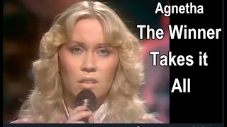 ABBA  The Winner Takes it All  -  Agnethas Amazing vocal performance