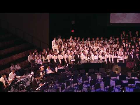 UDHS 2019 Winter Concert - Combined Ensembles - The Most Wonderful Time Of The Year