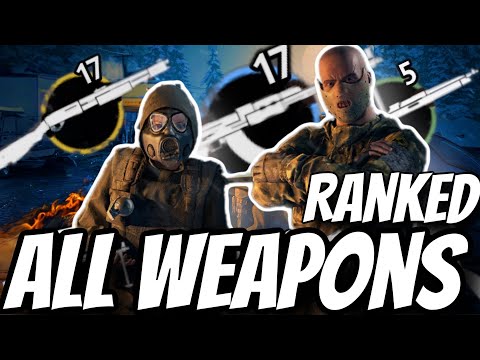 Ranking every weapon in vigor from worst to best!