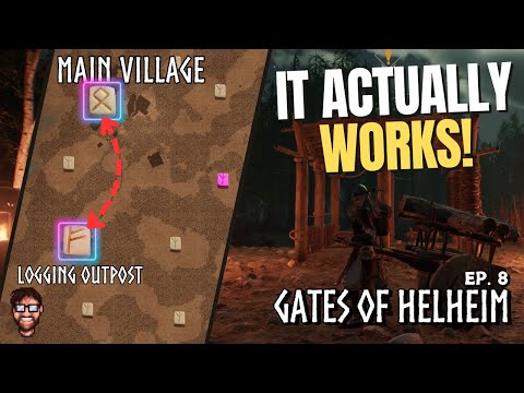 BUILDING A FUNCTIONAL OUTPOST | Aska: Gates of Helheim