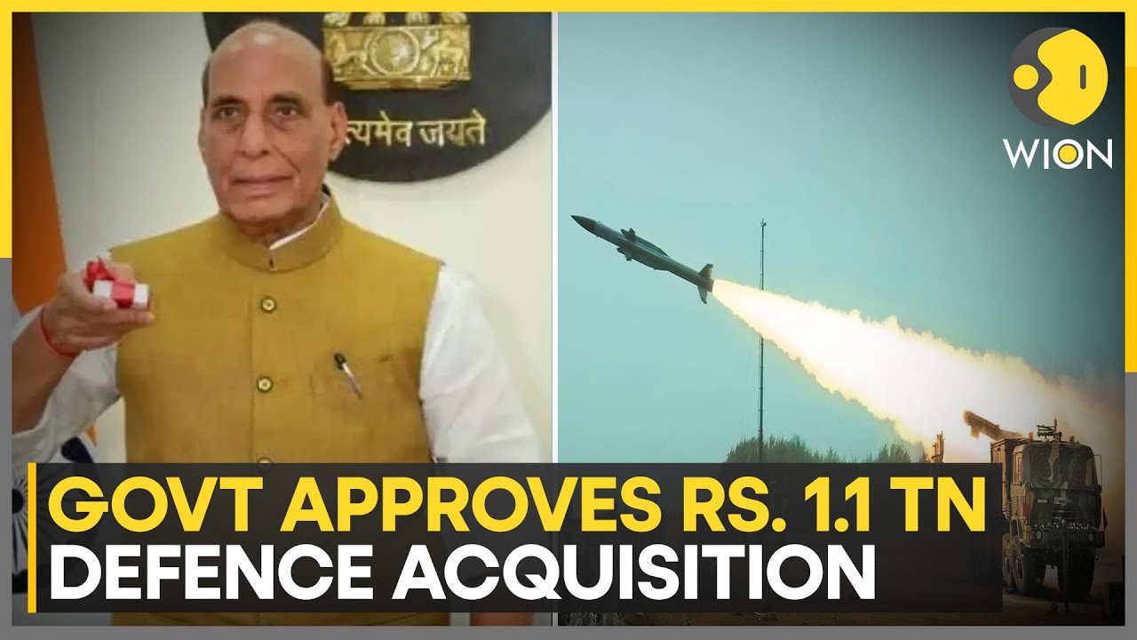 India Clears ₹1.1 Lakh Crore Defence Purchases: 98% To Come From Indian Industry | WION Fineprint