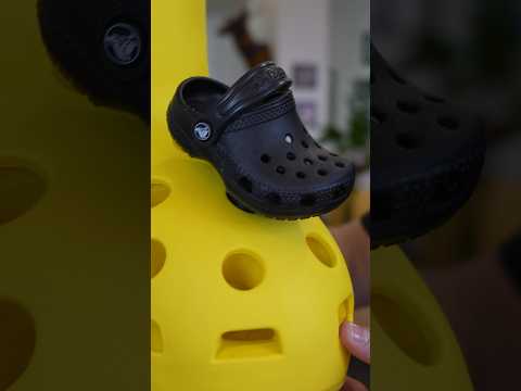 I turned a croc into a crocs jibbitz