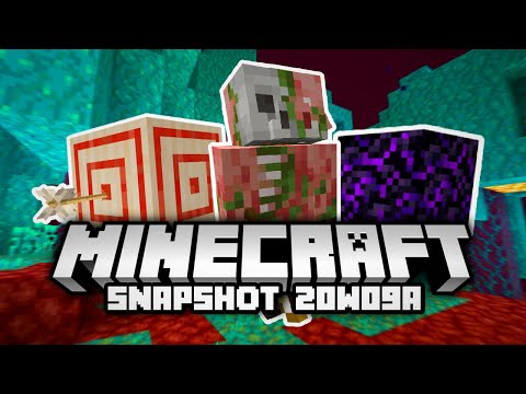 BLOCCO BERSAGLIO E OSSIDIANA PIANGENTE! | Minecraft ITA Snapshot 20w09a