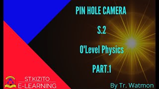 PIN HOLE CAMERA PART 1