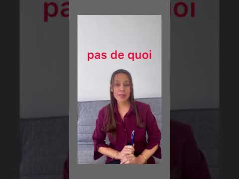 🇫🇷Französisch lernen mit Fait🇫🇷Merci /de rien🇫🇷