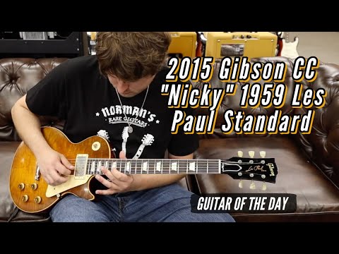 2015 Gibson Collectors Choice "Nicky" 1959 Les Paul Standard | Guitar of the Day
