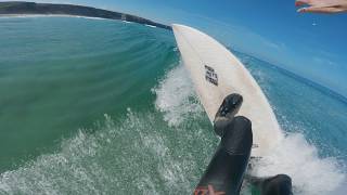 Surfing Empty Waves in Cornwall (POV SURF)