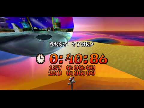Crash Bandicoot - Warped (PS1) 105% Walkthrough pt50 - Hot Coco Relic