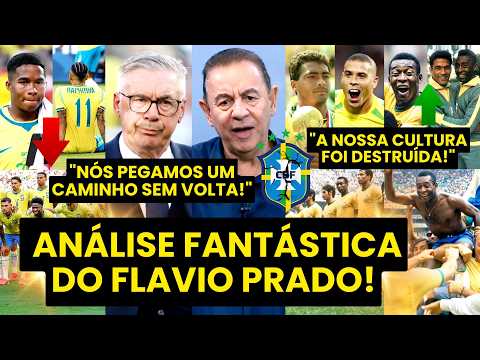 QUE ANÁLISE FO**! “O BRASIL VIROU FUTEBOL DE NEGÓCIOS! A NOSSA CULTURA FOI QUEBRADA, e a SELEÇÃO…”