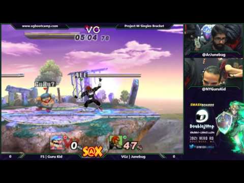 Xanadu 12/30/14 - Guru Kid (Wario) vs. Junebug (Ganon)