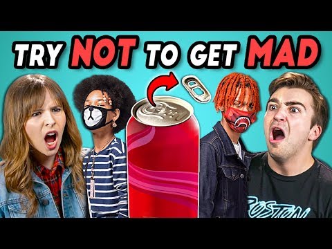 College Kids React To Try Not To Get Mad Challenge Viralstat - teens react to roblox