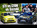 Ανάβαση με STI vs i20N vs Suzuki στο Assetto Corsa!