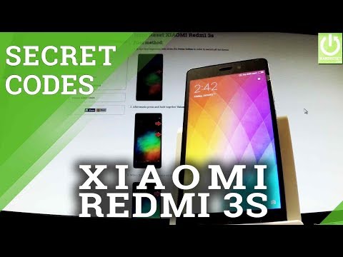 Secret Codes in XIAOMI Redmi 3s - Hidden Menu / Advanced Features
