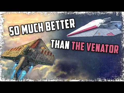 Why the Acclamator was a RIDICULOUSLY Overpowered Warship (Why was it so Underused?)
