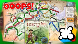 Ticket to Ride Switzerland - I Think I was Accidentally Annoying