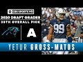 Panthers select an IMPACTFUL Yetur Gross-Matos with the 38th overall pick | 2020 NFL Draft